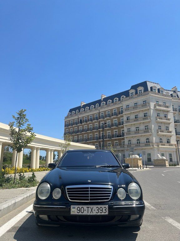 Mercedes E 220, 2.2 L, 2000 il, 413 000 km — Avtomobillər, Bakı (9)