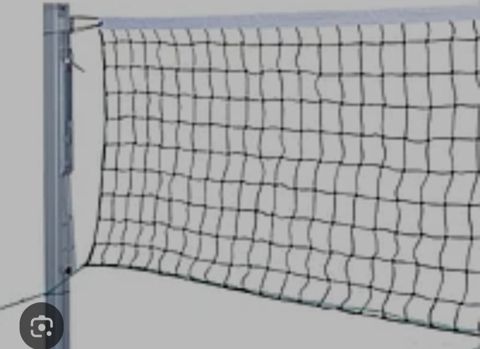 Voleybol toru və dirək sistemi - Standart ölçülü voleybol toru — Digah