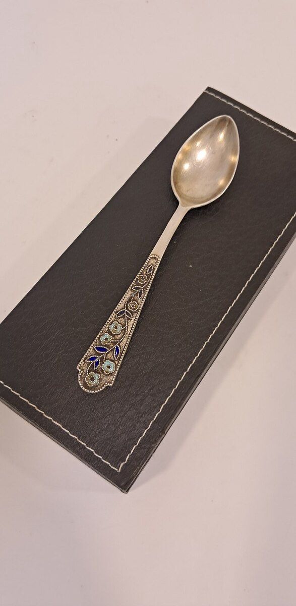 Серебрянная ложка 875 пробы — Kolleksiyalar, Bakı (3)