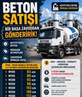 Beton sifarişi — Masters