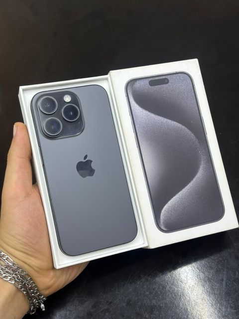 Apple iPhone 15 Pro Black Titanium 128GB/8GB — Bakı