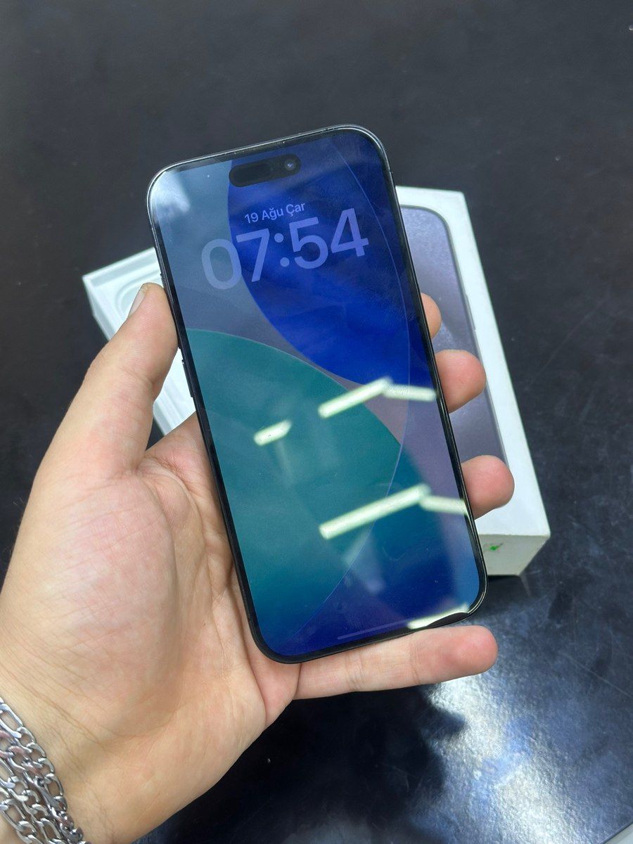 Apple iPhone 15 Pro Black Titanium 128GB/8GB — Smartfonlar, Bakı (7)