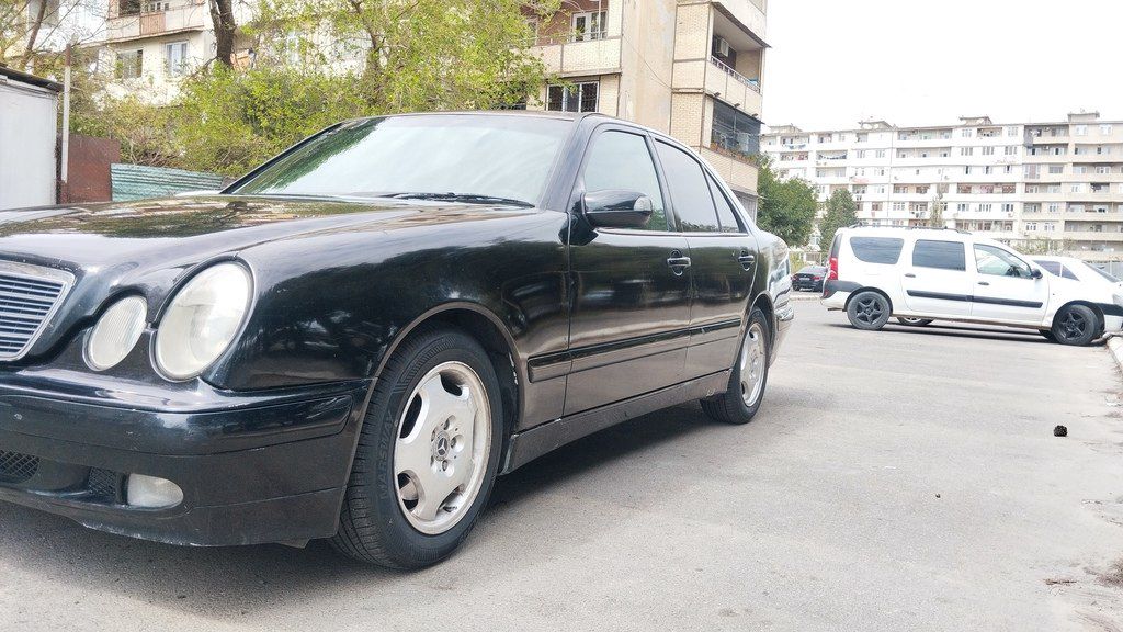 Mercedes E 200, 2.2 L, 1997 il, 350 000 km — Avtomobillər, Bakı (2)