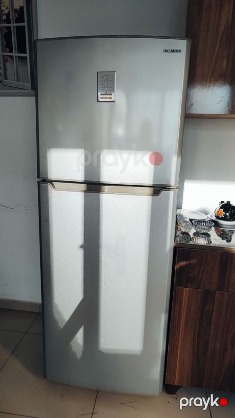 Samsung ikikameralı soyuducu - Rəng: gümüş (inox görünüşlü) - Üst — Bakı