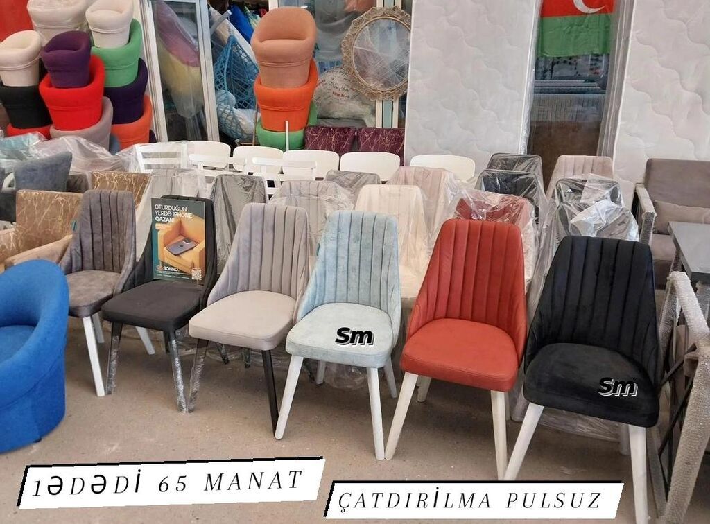 Yemək otağı və qonaq otağı üçün müasir kreslolar - Model: Yumşaq — Kreslolar, Digah (4)