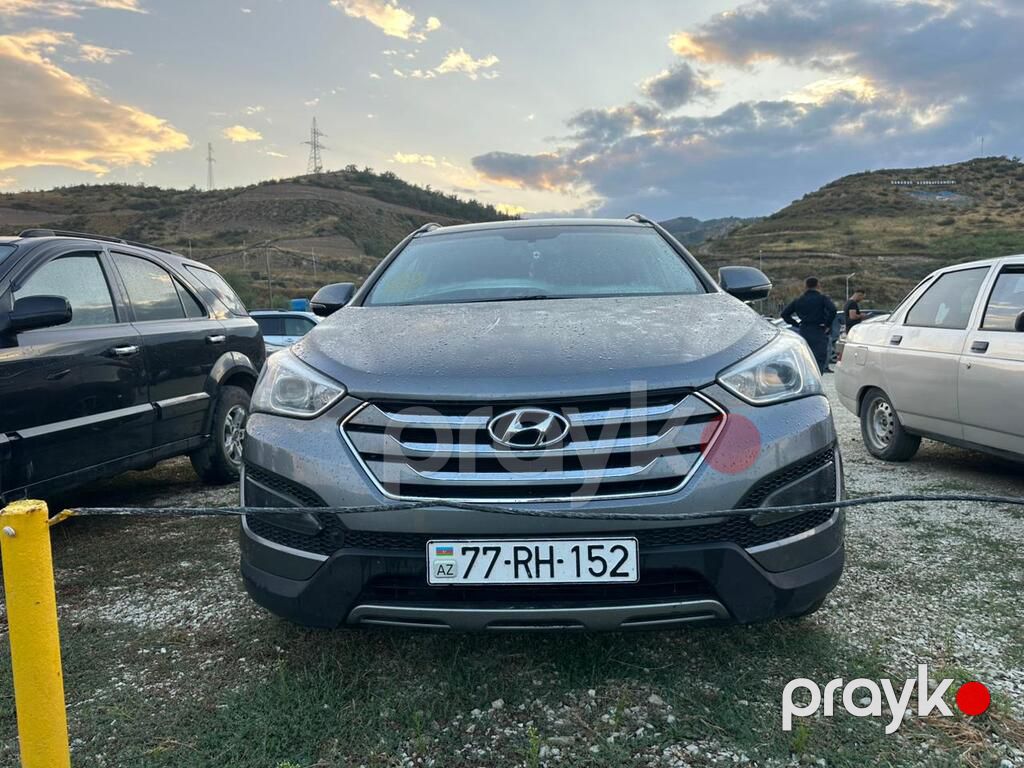 Hyundai Santa Fe, 2.0 L, 2014 il, 200 000 km — Avtomobillər, Salyan (3)