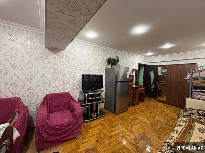 Yasamal rayonunda 1 otaqlı Köhnə tikili Kirayə verilir, 40 m² — Mənzil, Bakı (4)