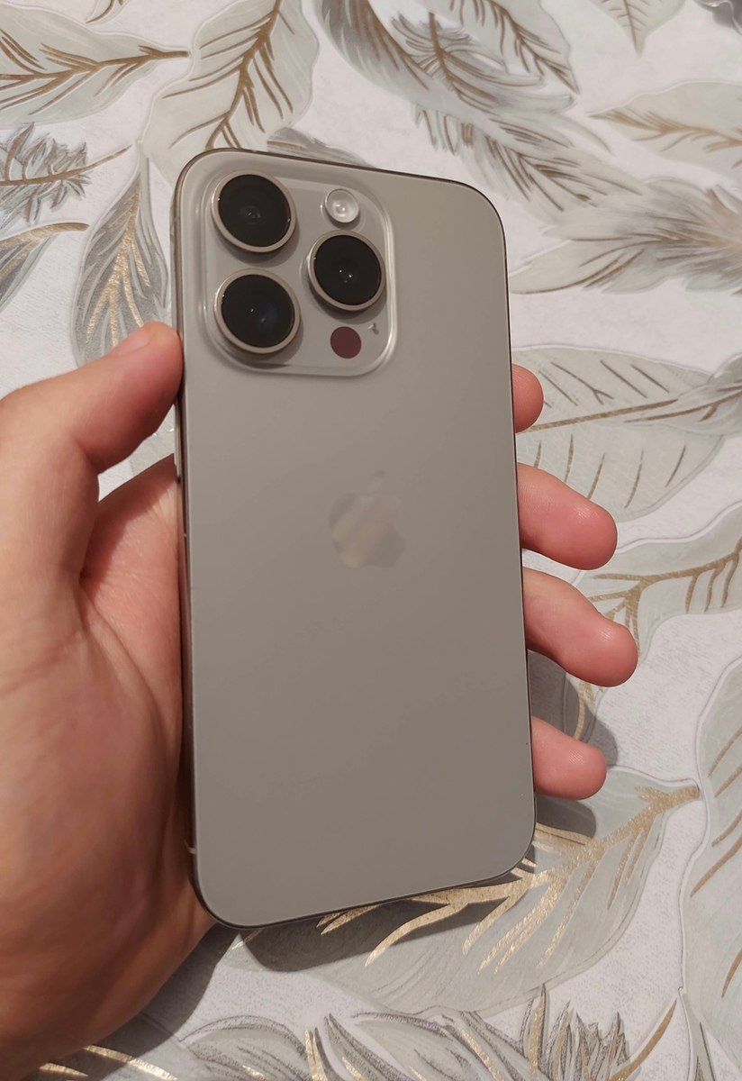 Apple iPhone 15 Pro Natural Titanium 128GB/8GB — Smartfonlar, Bakı (2)