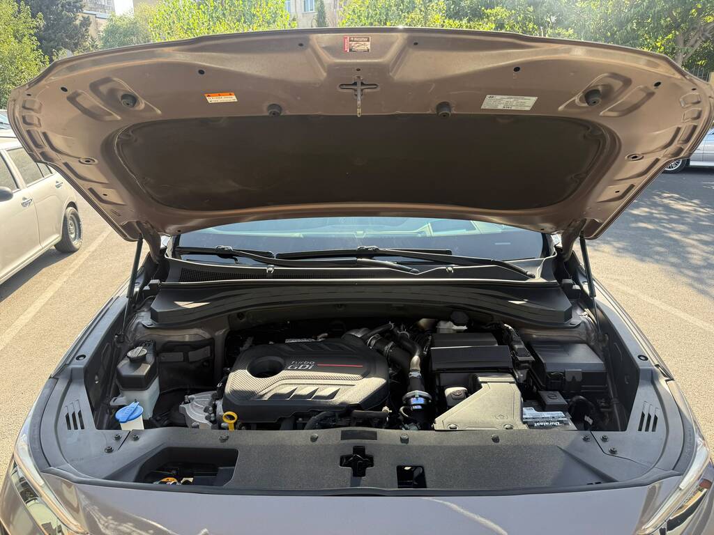 Hyundai Santa Fe, 2.0 L, 2020 il, 138 500 km — Avtomobillər, Bakı (7)