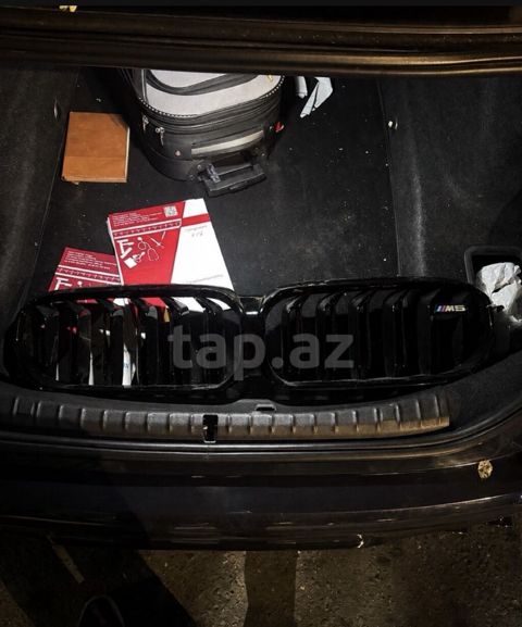BMW M5 üçün ön radiator barmaqlığı (böyrək panjuru) - Model — Digah