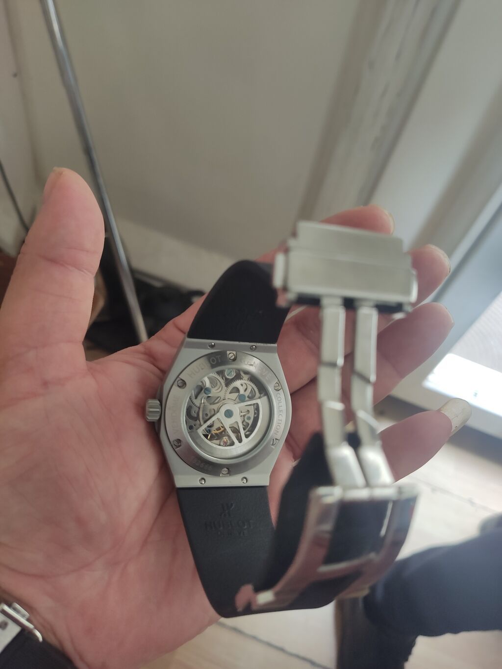 Yeni, Qol saatı, Hublot, rəng - Boz — Qol saatları, Bakı (3)