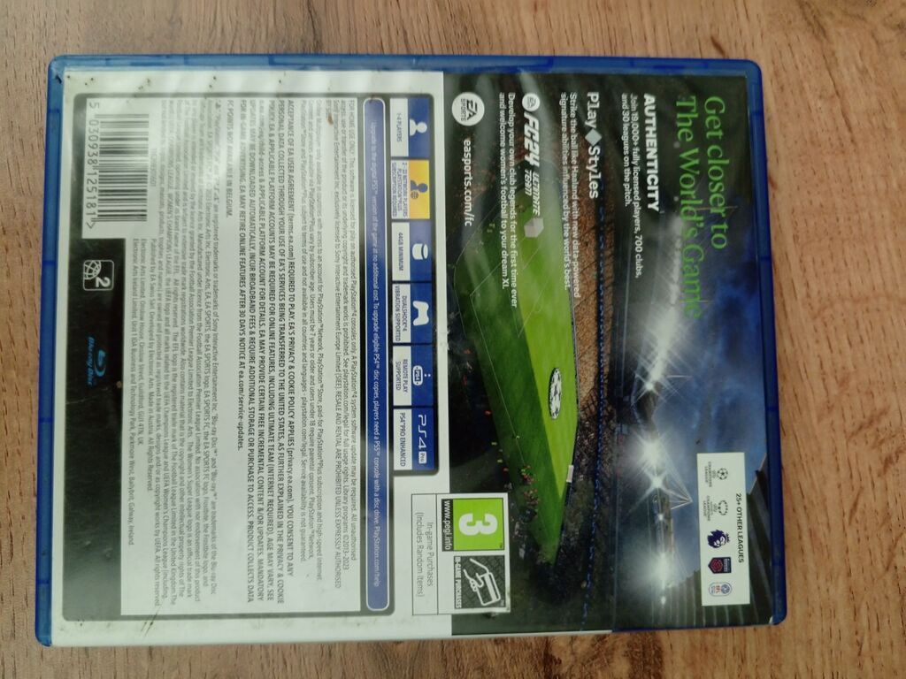 EA Sports FC 24 – PS4 oyun diski Disk cizixsizdir Elaqe:0558127020 — Konsol oyunları, Sumqayıt (2)