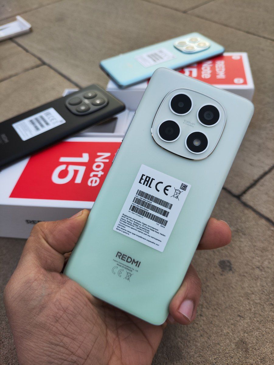 Xiaomi Redmi Note 15 Black 128GB/6GB — Smartfonlar, Bakı (5)