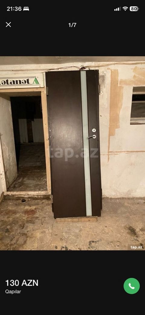 Mebelli otaq qapısı - Material: MDF/laminat səthli taxta qapı - Rəng — Bakı