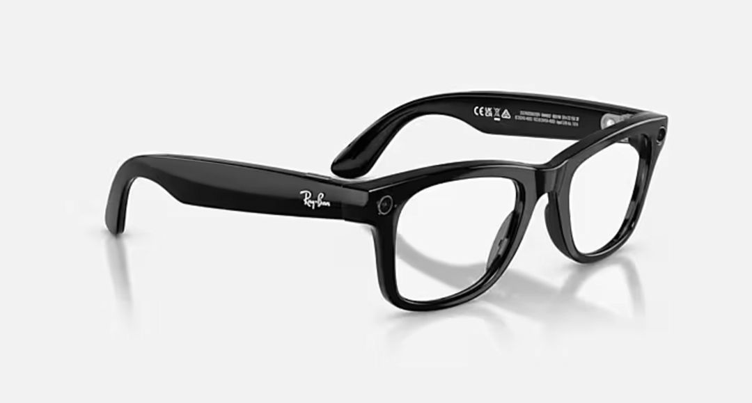 Ray-Ban Meta Wayfarer Gen 2 Shiny Black / Transitions Graph Green — Elektronika, Bakı (5)