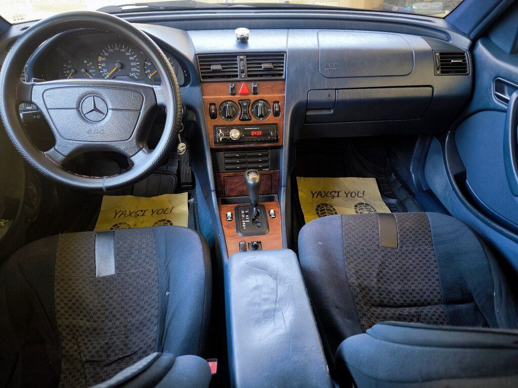Mercedes C 180, 1.8 L, 1998 il, 389 674 km — Avtomobillər, Bərdə (11)