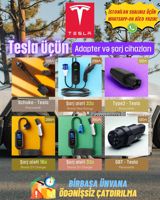 Tesla üçün şarj adapterləri — Alternativ Mağaza — Запчасти и аксессуары
