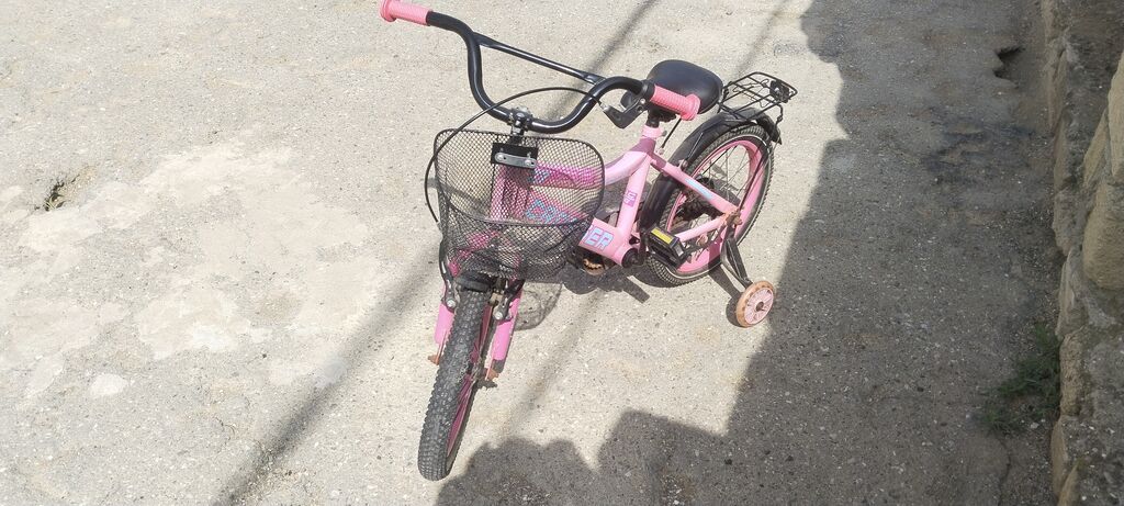 Uşaq velosipedi – Crosser, 16 düymlük - Rəng: çəhrayı-qara - Çərçivə — Uşaq velosipedləri, Güzdək (7)