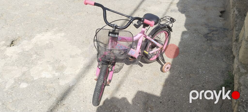 Uşaq velosipedi – Crosser, 16" təkər ölçüsü - Rəng: çəhrayı-qara — Uşaq velosipedləri, Güzdək (4)