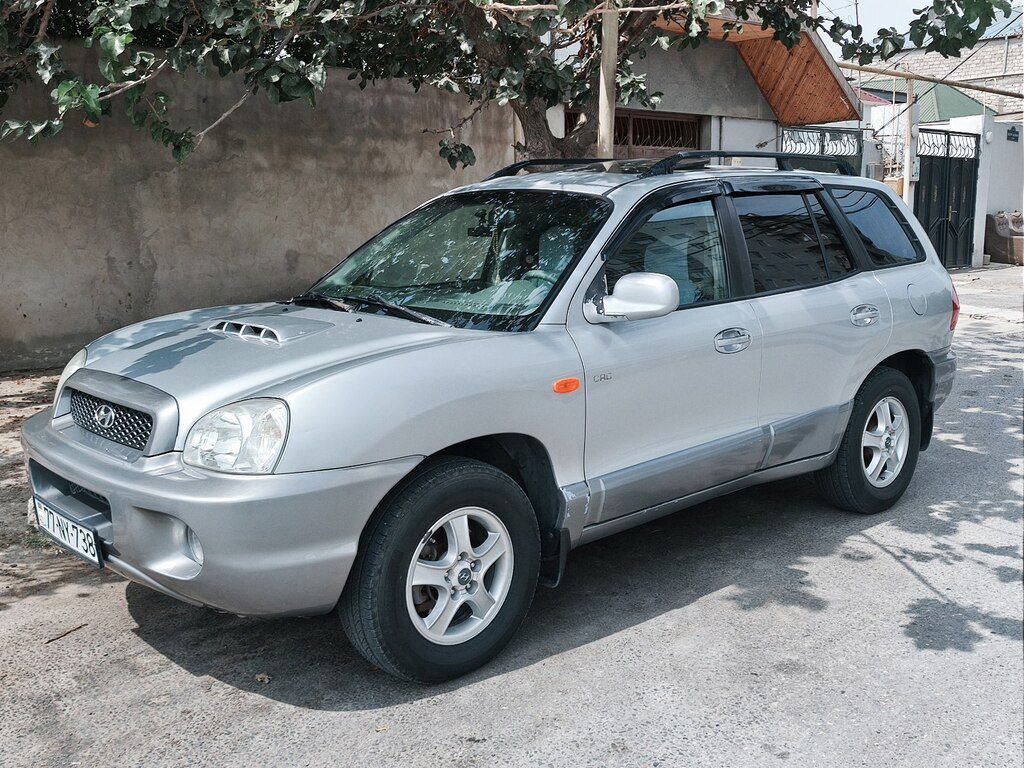 Hyundai Santa Fe, 2.0 L, 2003 il, 392 000 km — Avtomobillər, Bakı (4)