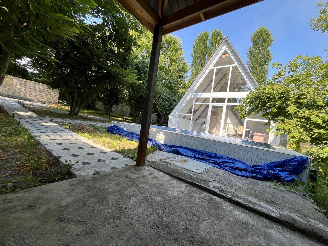 Satılır 3 otaqlı həyət evi/bağ evi 65 m² — Ev, villa, Qəbələ