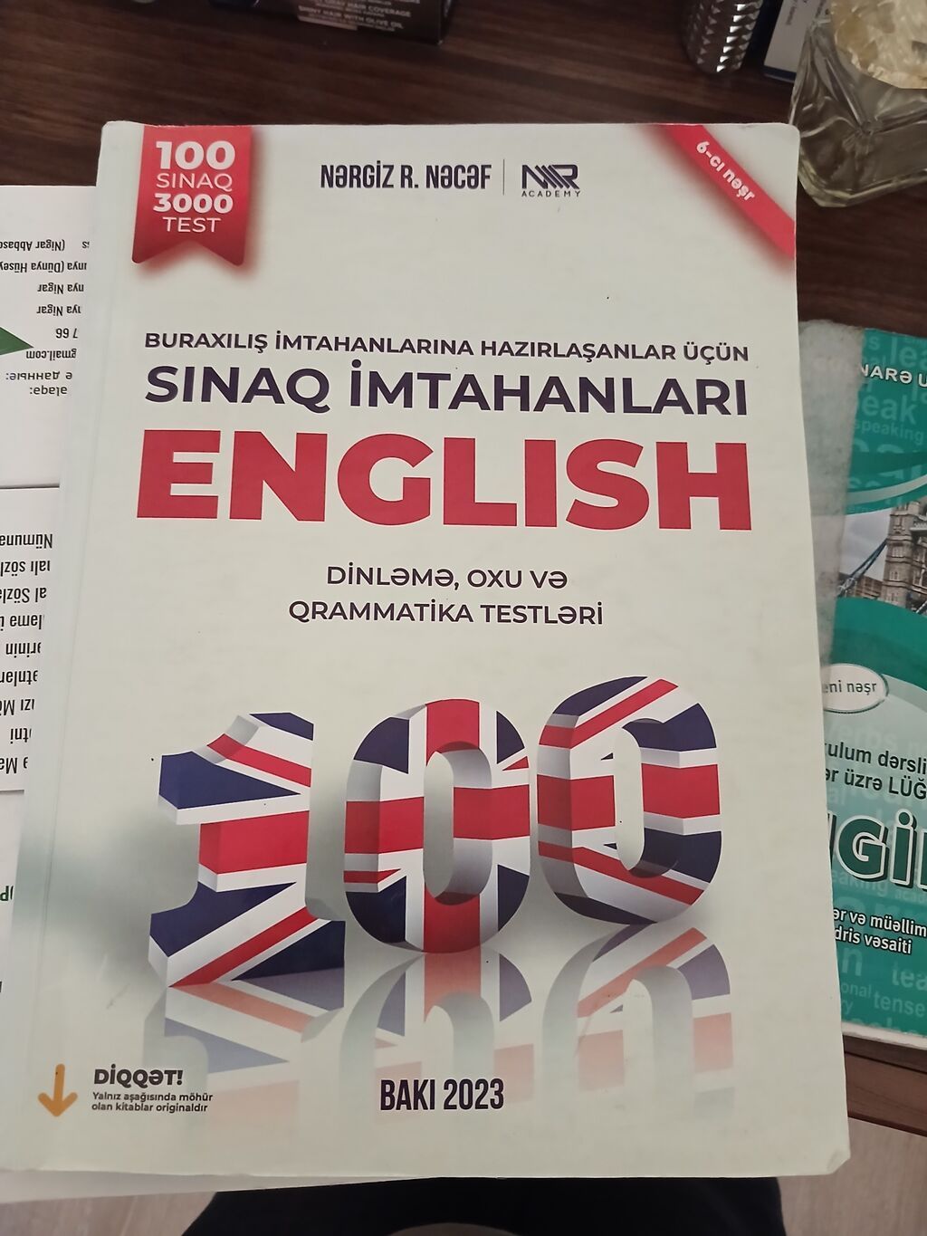 İngilis dili 10-cu sinif, 2024 il, Ünvandan götürmə, Pulsuz çatdırılma — Kitablar və jurnallar, Bakı (4)