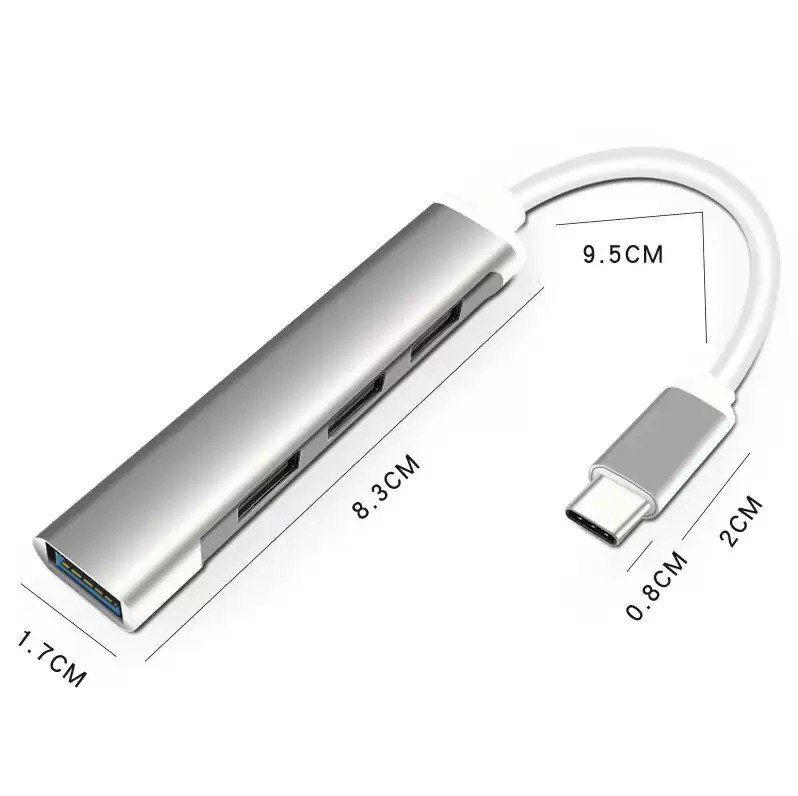 4 port Type-c hub — Periferik cihazlar, Bakı (5)