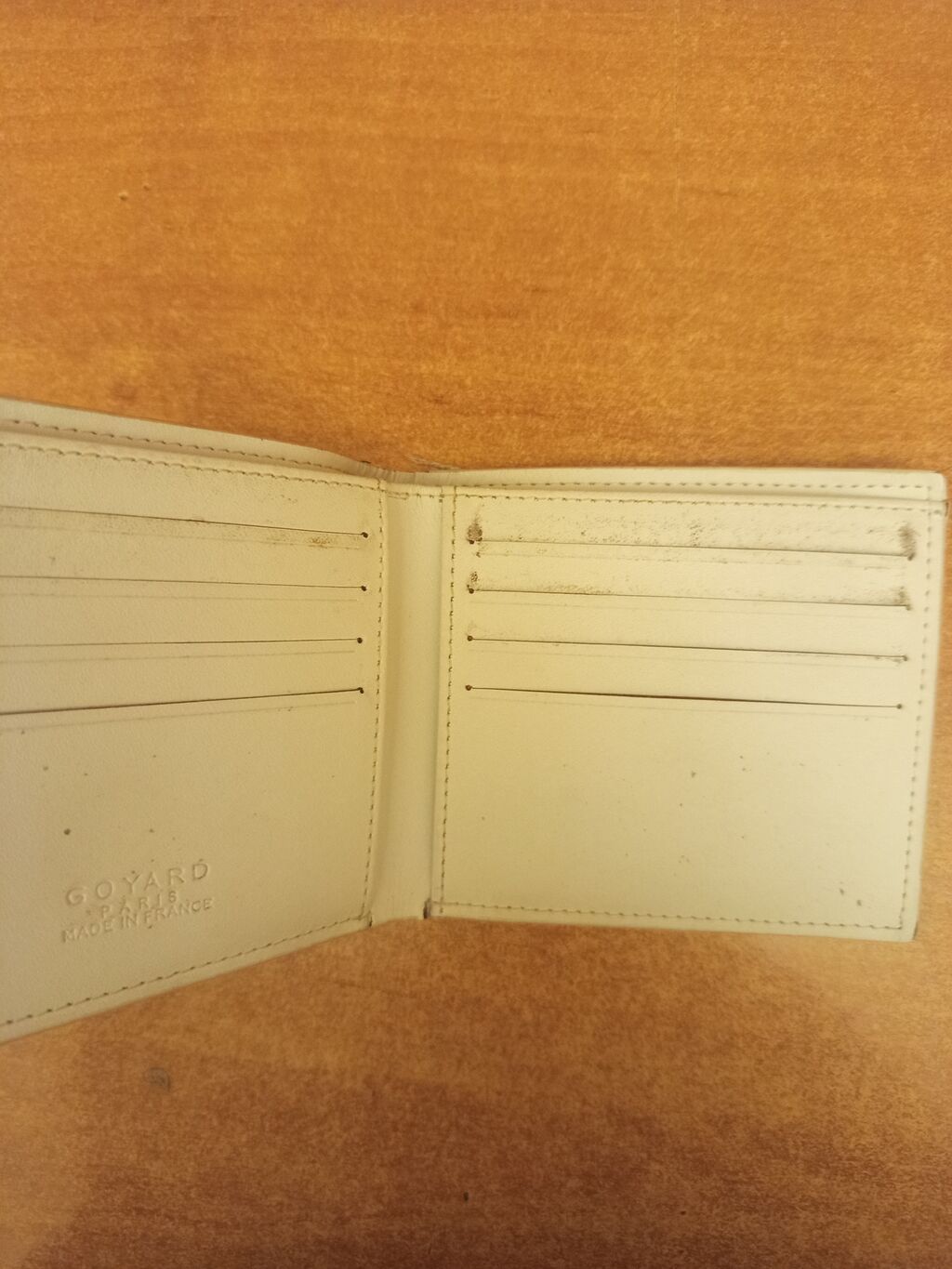 Goyard kişi pul qabı – klassik ikiqat açılan model. Xüsusiyyətlər — Cüzdanlar və vizit kartlıqları, Bakı (2)