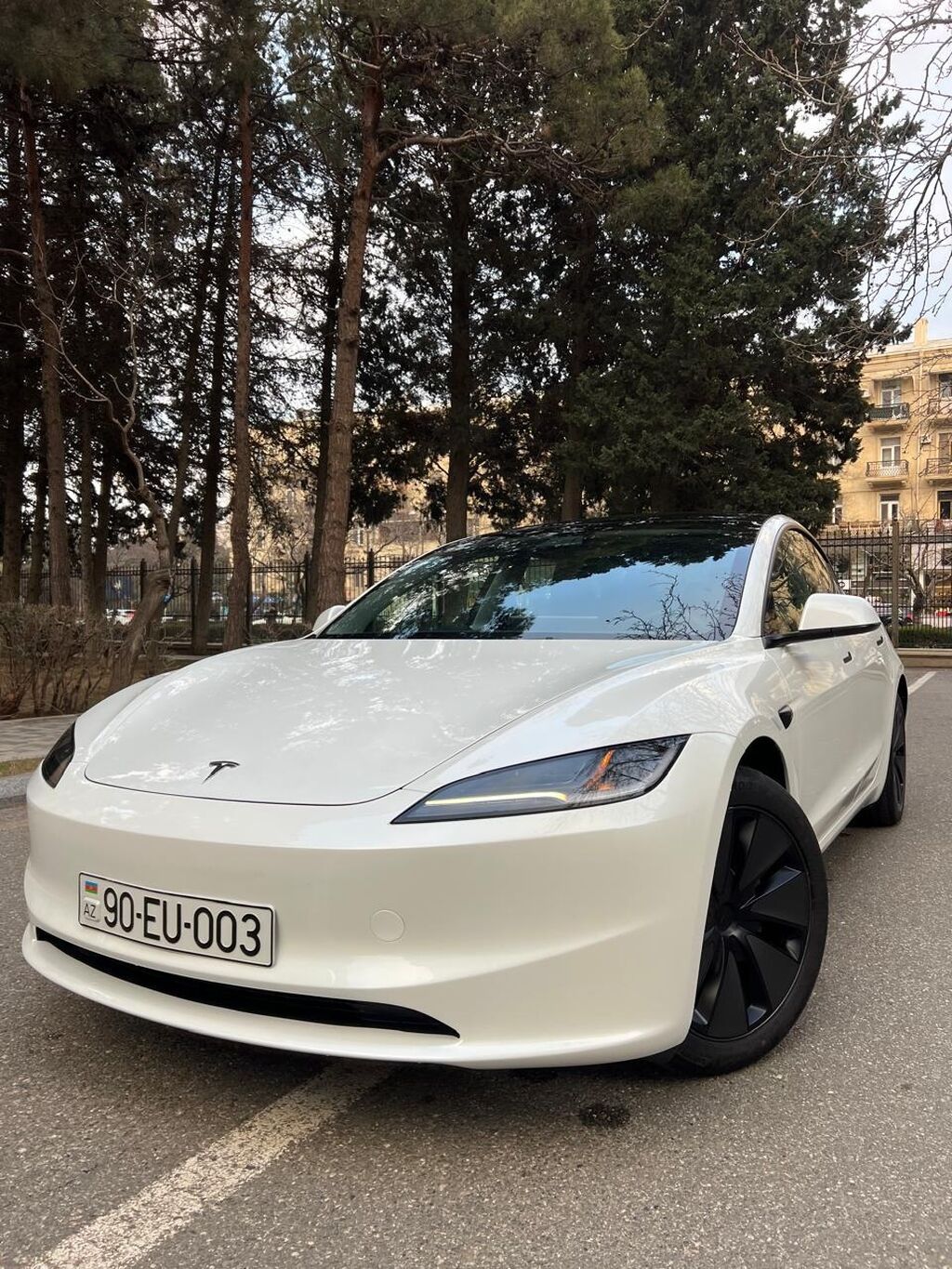 Tesla Model 3 Long Range 600 Km Avtomobil ideal vəziyyətdədir. Probeq — Avtomobillər, Göytəpə