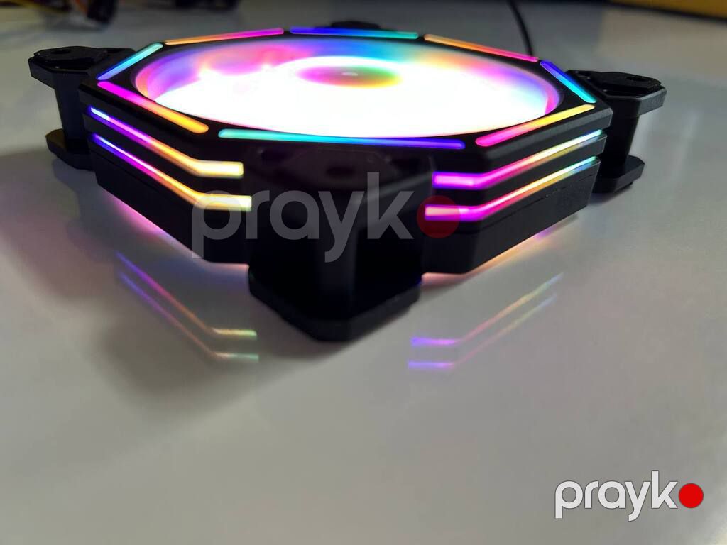 Titan Sunlight RGB Molex Fan (Black) — Kompüterlər və noutbuklar, Bakı (4)