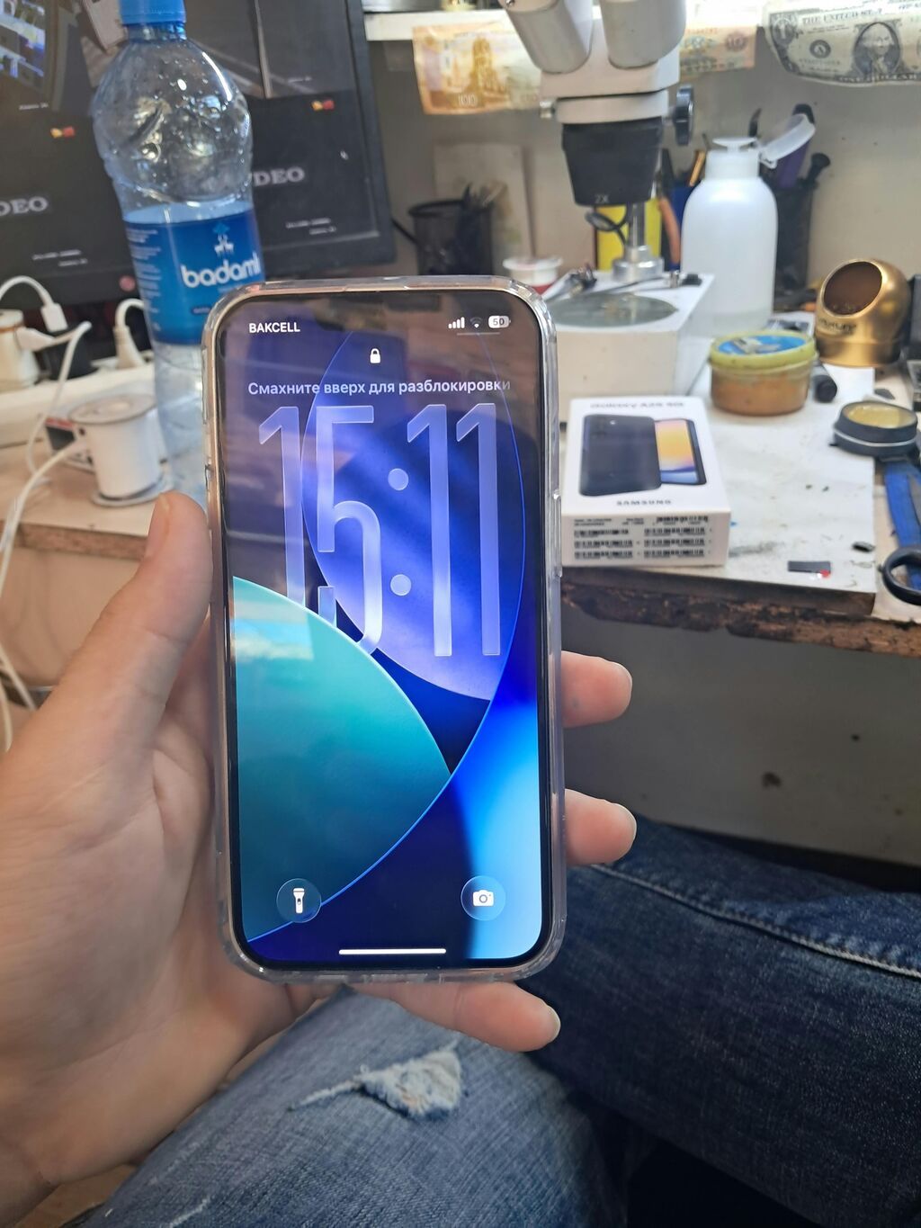 IPhone 13, 128 GB, Ağ, Face ID — Apple iPhone, Qazax