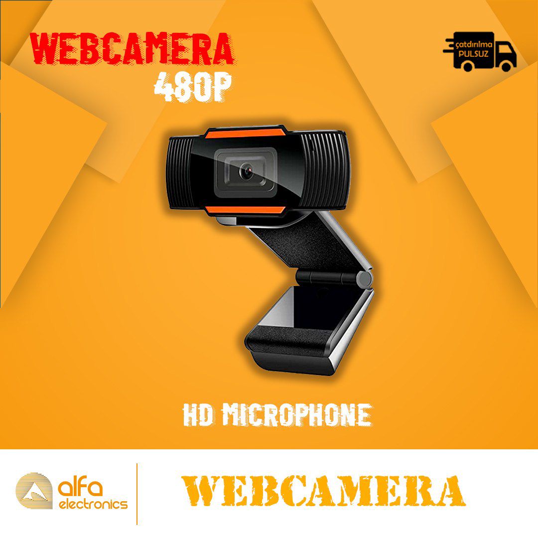 "Web Camera Full Hd + Mikrofon (Webcam)" — Periferik cihazlar, Bakı (4)