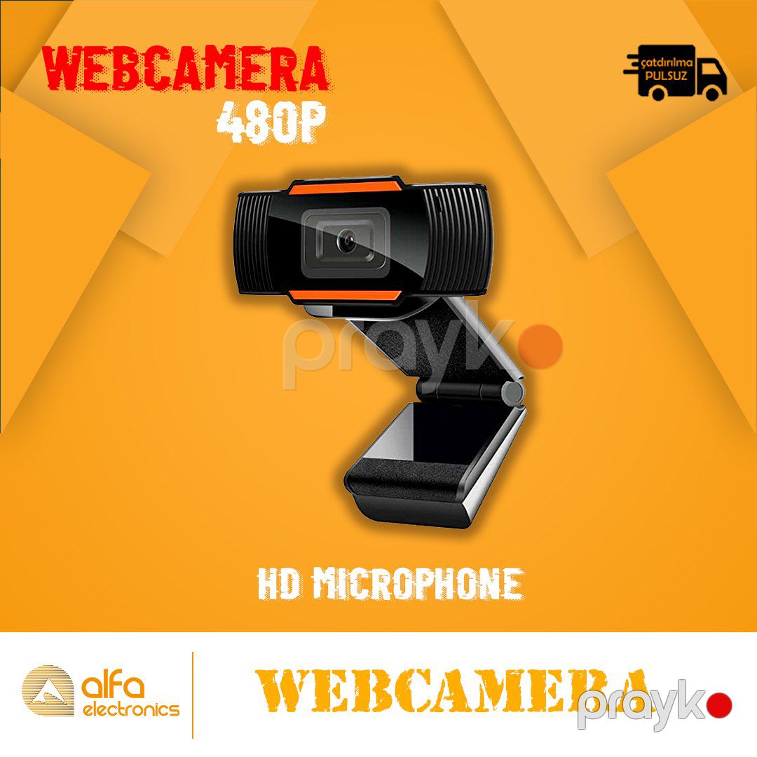 "Web Camera Full Hd + Mikrofon (Webcam)" — Periferik cihazlar, Bakı (4)