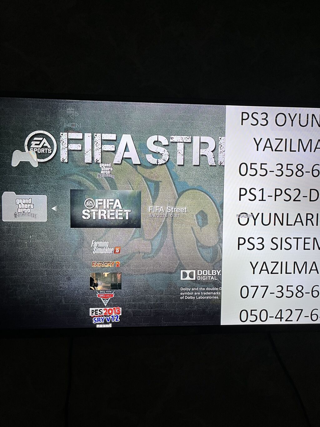 Playstation 3 Super slim model 500 gb yaddaş, İdeal vəziyyətdəheç bir — Oyun konsolları, Bakı (3)