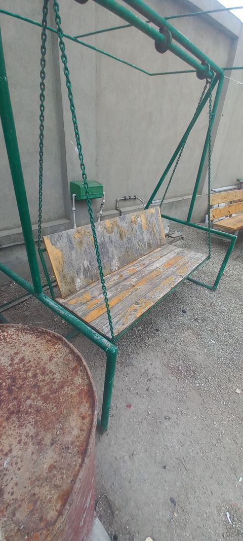 Bağ yelləncəyi və piknik dəsti Məhsul təsviri: - Gücləndirilmiş metal — Sumqayıt