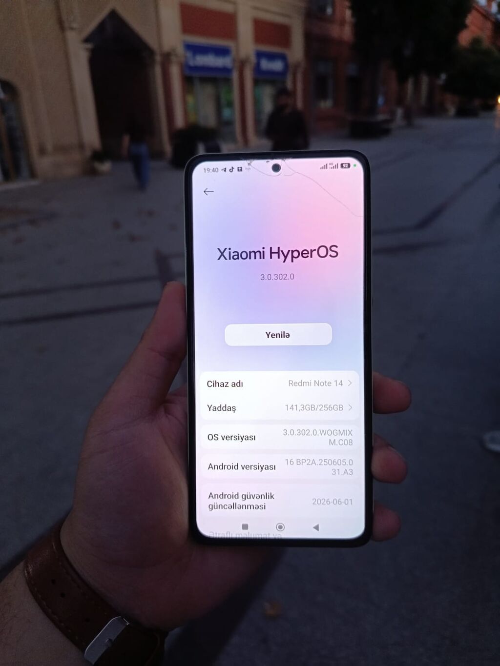 Xiaomi Redmi Note 14, 256 GB, açıq yaşıl — Xiaomi, Gəncə (6)