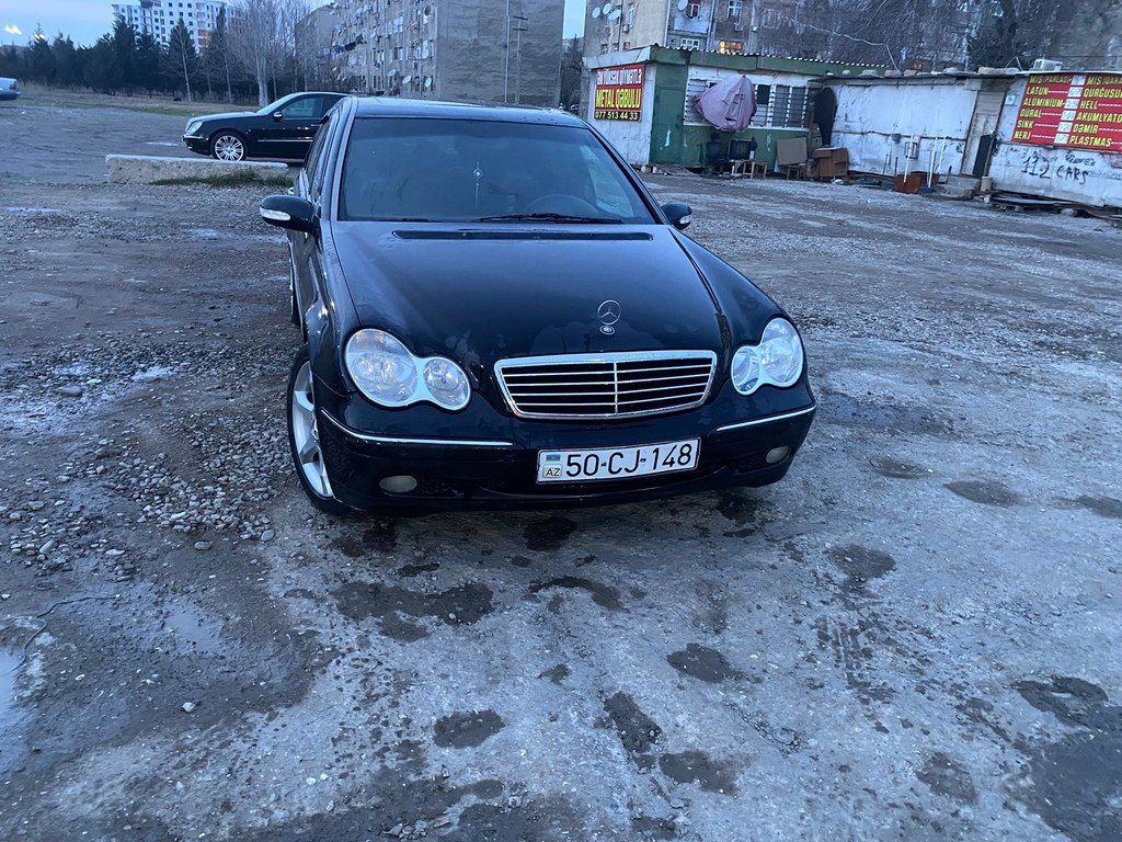 Mercedes C 240, 2.6 L, 2002 il, 286 000 km — Avtomobillər, Sumqayıt (2)
