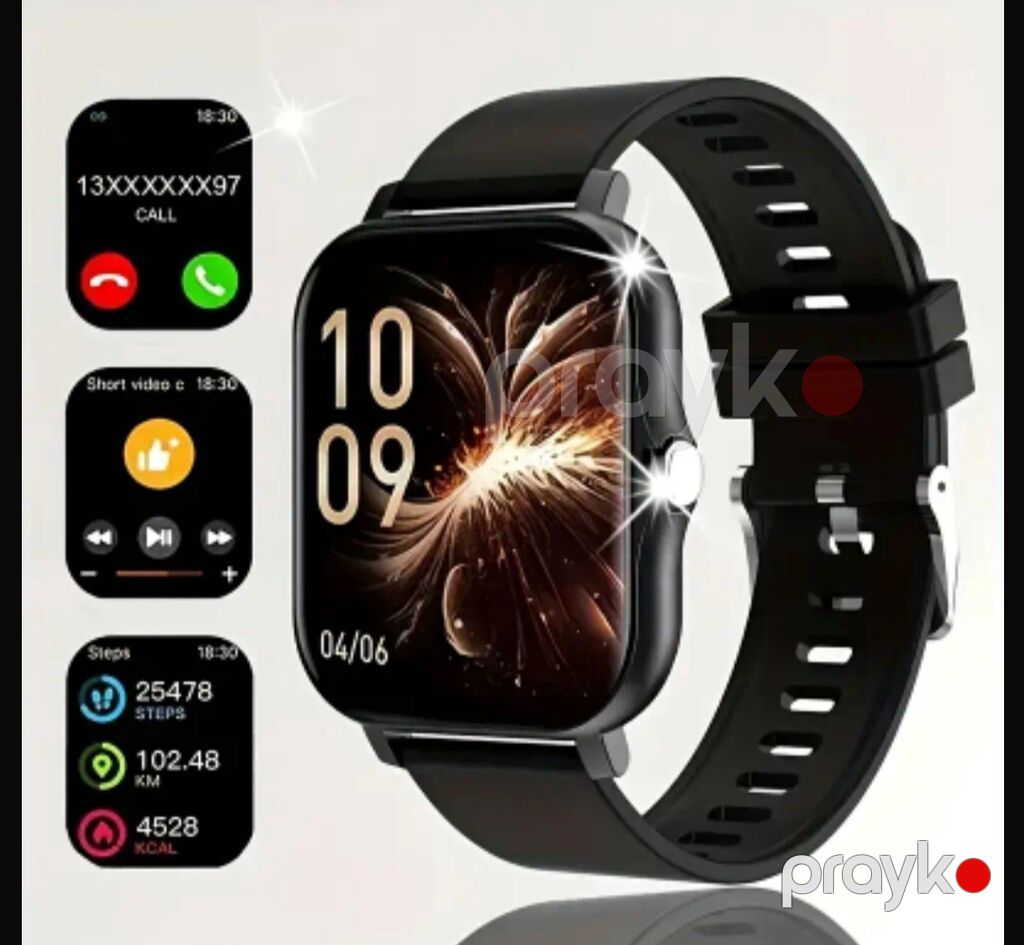 Yeni, Smart saat, Smart, Kamera, rəng - Qara — Ağıllı saatlar, Digah (2)