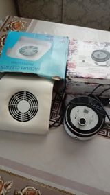 Manikür üçün avadanlıq dəsti - Dırnaq tozu üçün stolüstü aspirator — Qadın və kişi salonları üçün — Digər