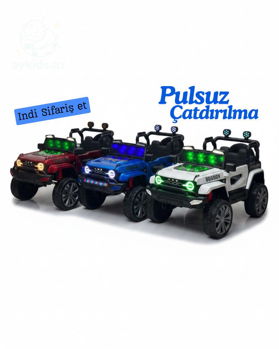 Jeep TK 9199 Elektrik Uşaq Jeepi 4x4 — Uşaq avtomobilləri, Bakı (6)