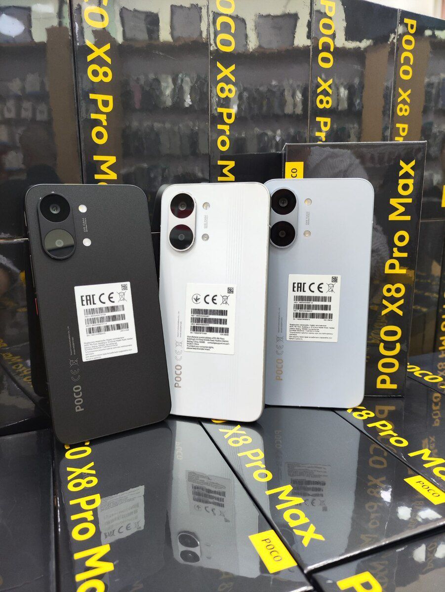 Xiaomi Poco X8 Pro Max Black 256GB/12GB — Smartfonlar, Bakı (2)