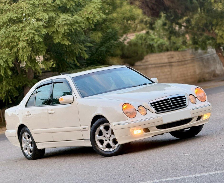 Mercedes E 220, 2.2 L, 2000 il, 395 554 km — Avtomobillər, Bakı (3)