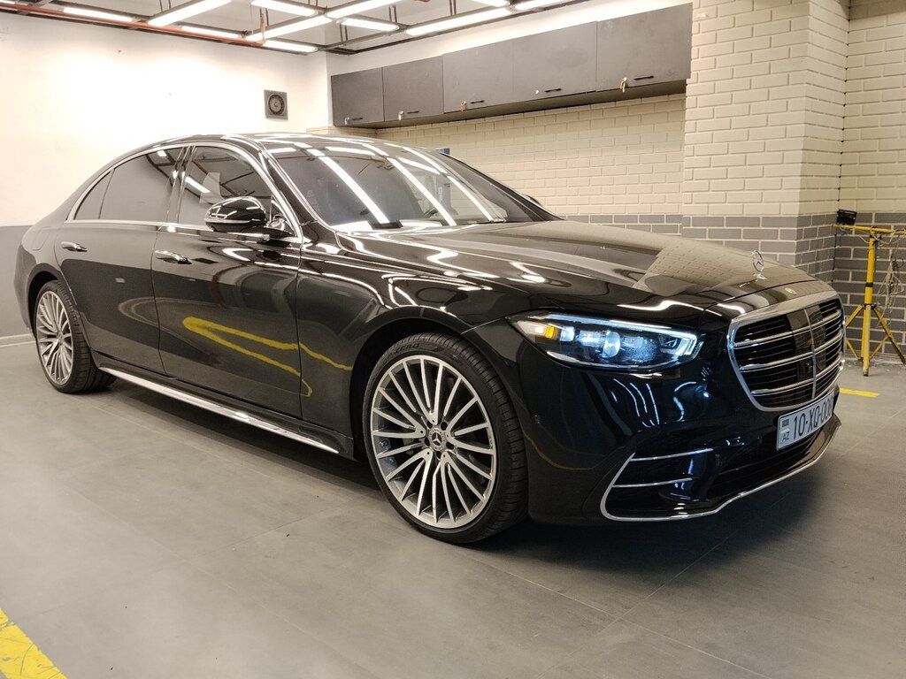 Mercedes S 500 4MATIC, 3.0 L, 2021 il, 101 000 km — Avtomobillər, Bakı (3)