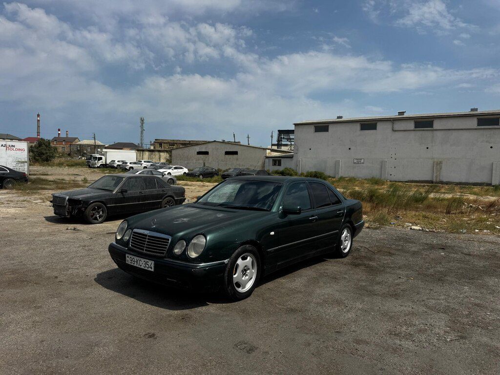 Mercedes E 220, 2.2 L, 1999 il, 600 000 km — Avtomobillər, Bakı (3)