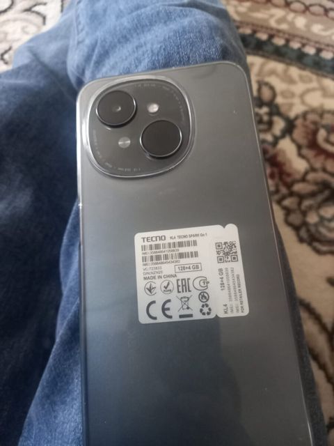 Tecno Spark Go 1 Startrail Black 128GB/4GB — Bakı