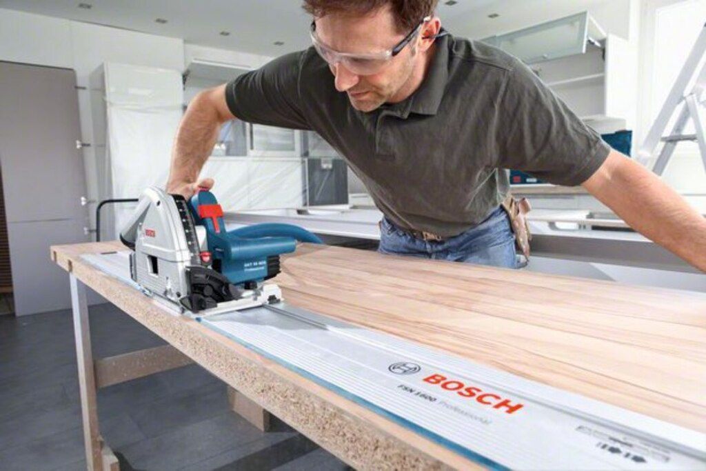 Bosch GKT 55 GCE + FSN 1600 makina — Təmir və inşaat, Bakı (2)
