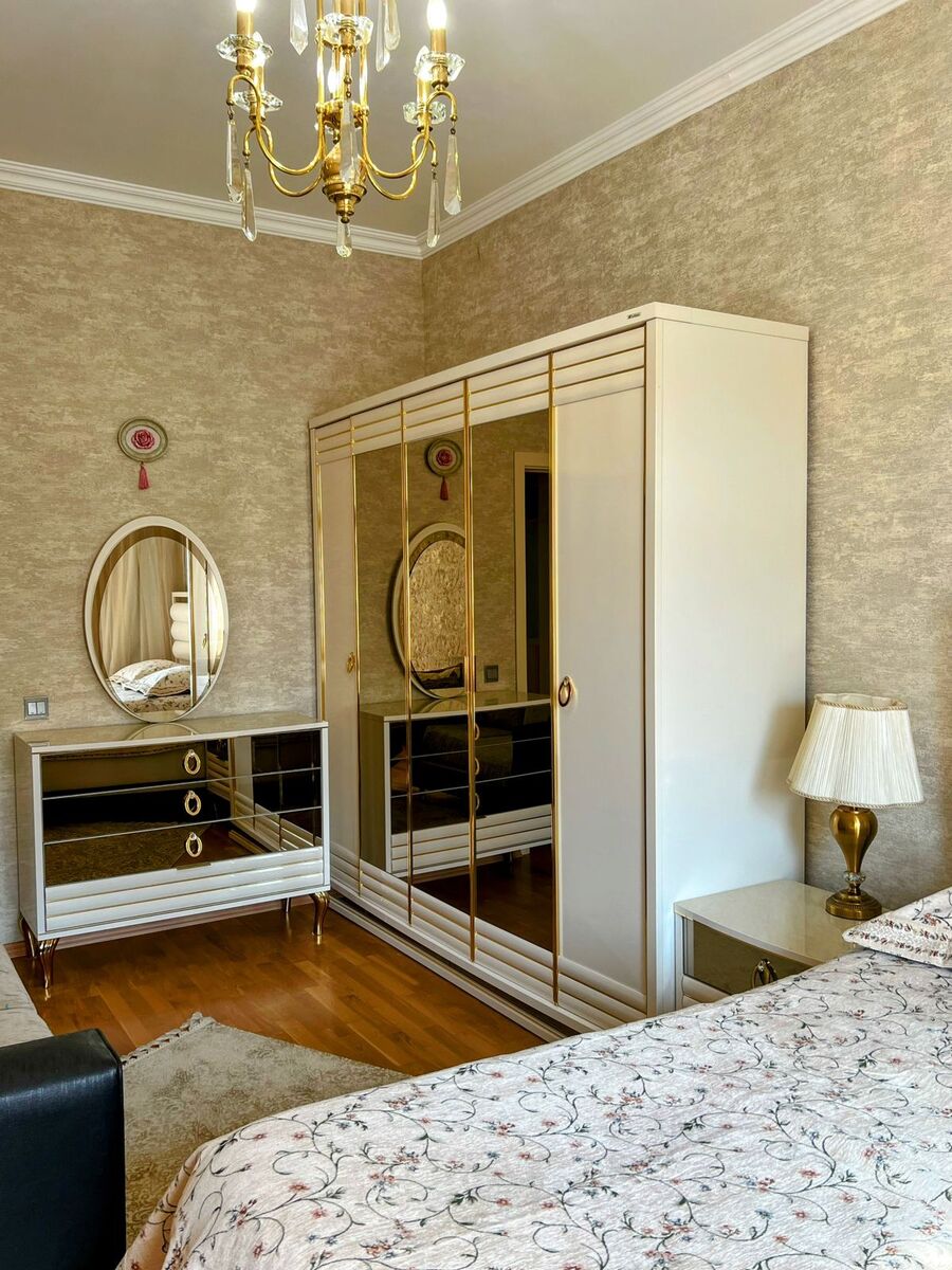 İcarəyə verilir 3 otaqlı yeni tikili 120 m² — Mənzil, Bakı (7)