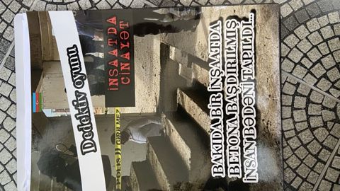 Məhsul: “Dedektiv oyunu – İnşaatda Cinayət” stolüstü/komanda detektiv — Sumqayıt