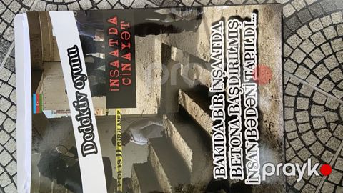 Məhsul: “Dedektiv oyunu – İnşaatda Cinayət” stolüstü/komanda detektiv