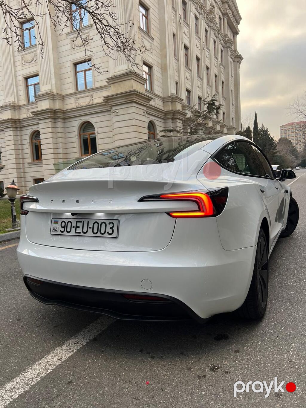 Tesla Model 3 Long Range 600 Km Avtomobil ideal vəziyyətdədir. Probeq — Avtomobillər, Göytəpə (4)